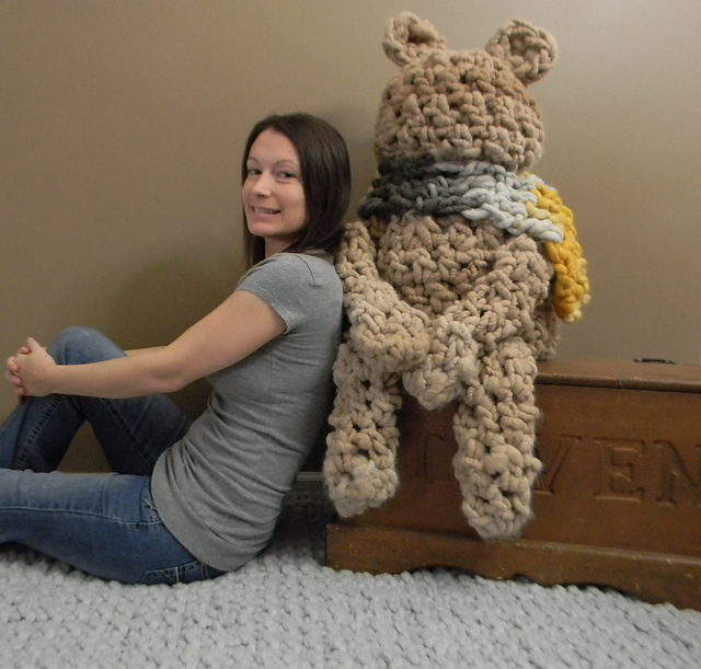 Ravelry Logan Bear pattern by Theresa Boyce
