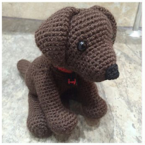 Crochet Labrador - Lucy Kate Crochet