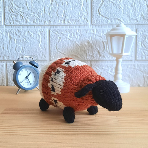 Halloween Lamb in Sweater