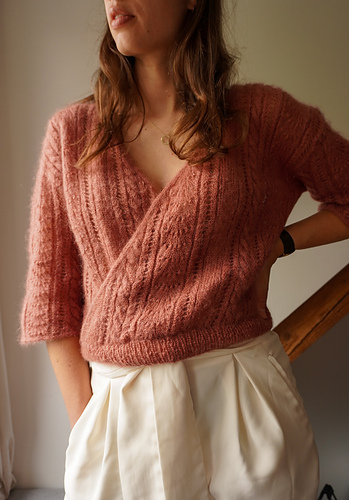 【cavori/カヴォリ】Lilly Blouse リリーブラウス Ravelry: Lilly Blouse pattern by Luisa Rehkopf