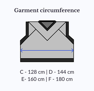 finished garment measurements