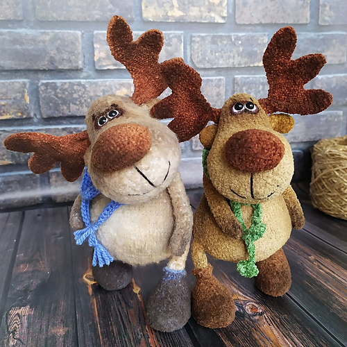 Moose plushie - Anna Karelina