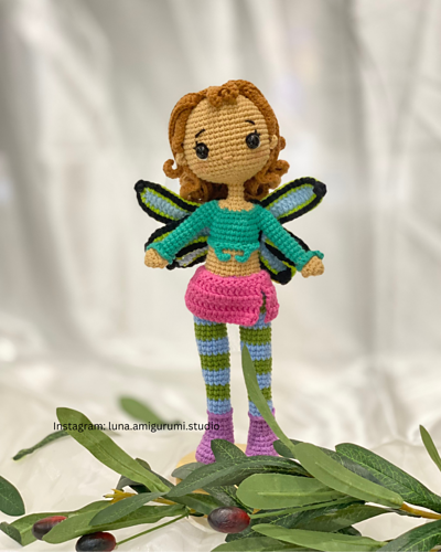 Ravelry: Irma W.I.T.C.H pattern by Luna Amigurumi