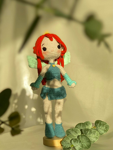 Bloom - Winx Club feiredoll - Luna Amigurumi