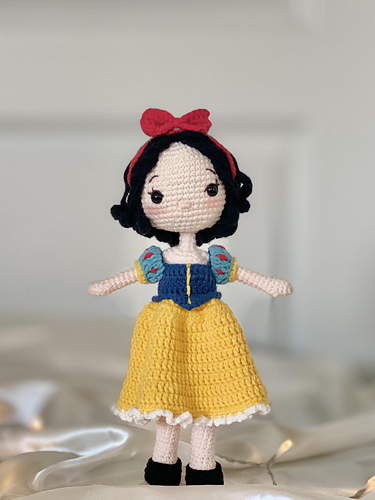 Snøhvite - Luna Amigurumi