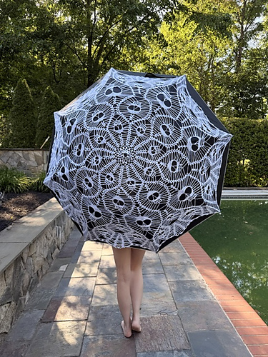 Skully sunset umbrella