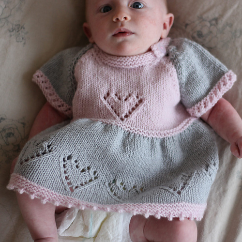 Ravelry Baby Love Dress pattern by Abby Parkes