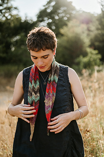 Size 2 knit in Purl Soho Novella in Fall Dahlias