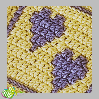 Mosaic Hearts Swatch Pattern