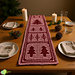 Festive Trees Table runner pattern