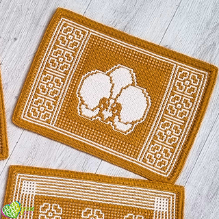 Mosaic Ladyslipper Placemat 2