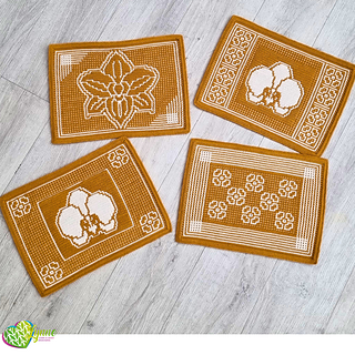 Mosaic Ladyslipper Placemats
