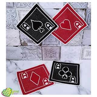 Mosaic Coming Up Aces Potholders