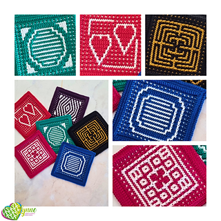 Mosaic Stash Buster Coasters