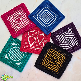 Mosaic Stash Buster Coasters