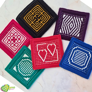 Mosaic Stash Buster Coasters