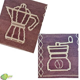 Mosaic Coffee First Tablerunner
