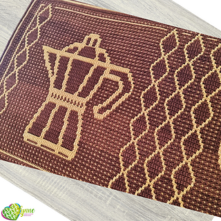 Mosaic Coffee First Tablerunner