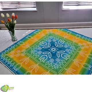 Mosaic Tulips Tabletopper