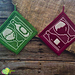 Mosaic Vino Potholders pattern