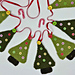 Festive Stash Tree Garland pattern 