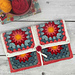 Winter Sun Book Cover pattern