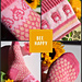 Chaussettes Bee Happy pattern