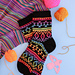 Chaussettes Un poco loco pattern 