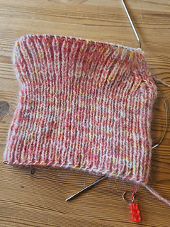 Plain part of Fishermans rib started