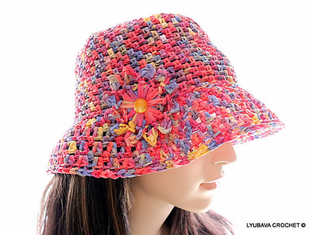 Ravelry: LyubavaCrochet s Crochet Sun/Beach Hat Summer Vacations