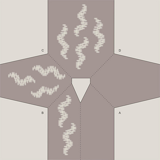 Lace motif layout