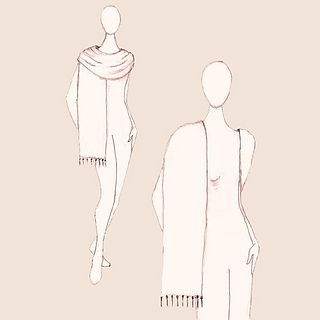 the flutter shawl