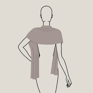 the flutter shawl