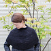 Half Fishermans Rib Cape　片畦編みのケープ pattern 
