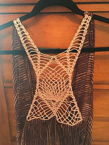 Pineapple Racer Back Scarf Vest photo 1