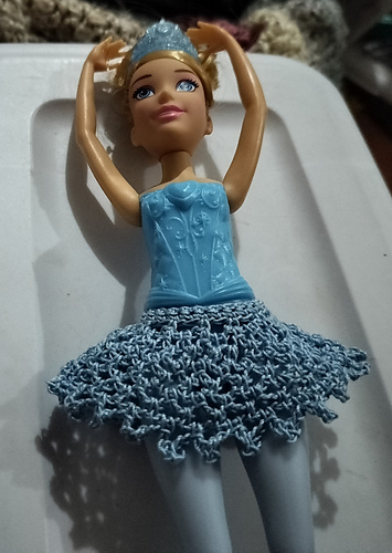Tutu for Cinderella Doll