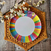 Clover and Comb Placemat pattern 