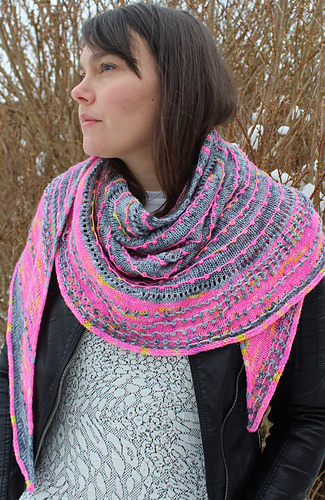 Ravelry: Ama Shawl pattern by Maddie Harvey