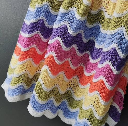 Bølgeteppe - Heidi Aasum