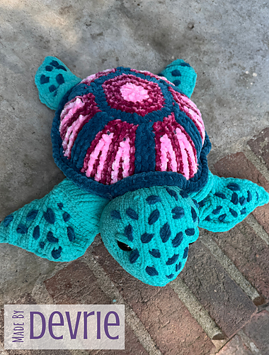 Ravelry: Sea Turtle Plush pattern by MadeByDevrie