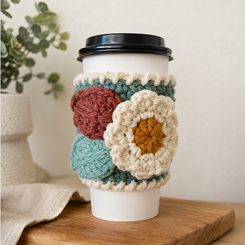 Scrappy Autumn Cup Cozy