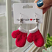 Christmas Mittens Earrings pattern 