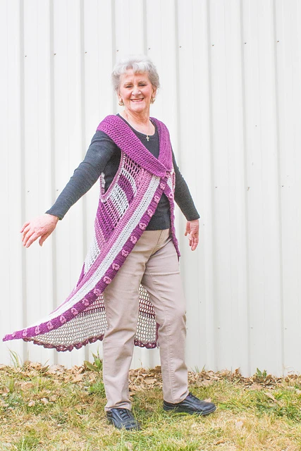Orchid Vest by Fiona Langtry ReVe Design Co Orchid Vest by Fiona Langtry ReVe Design Co