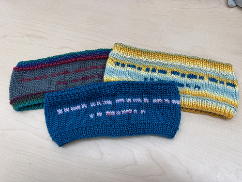 Morse Code Protest Headband photo 4
