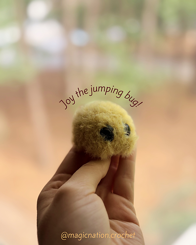 Joy the jumping bug