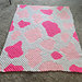 Strawberry Cow Print C2C Blanket by Magic Yarn Pixels