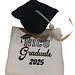 Nicu graduation hat and scroll pattern