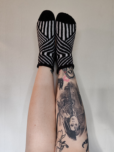 Summer stripes socks
