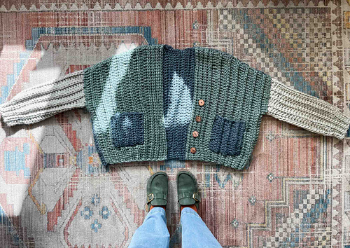 3 Days to Done Chunky Cardigan - Jess Coppom
