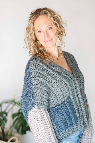 3 Days to Done Chunky Cardigan - Jess Coppom